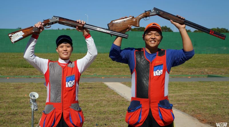 包含东南亚选手在射击比赛中稳坐第一位置夺得金牌的词条