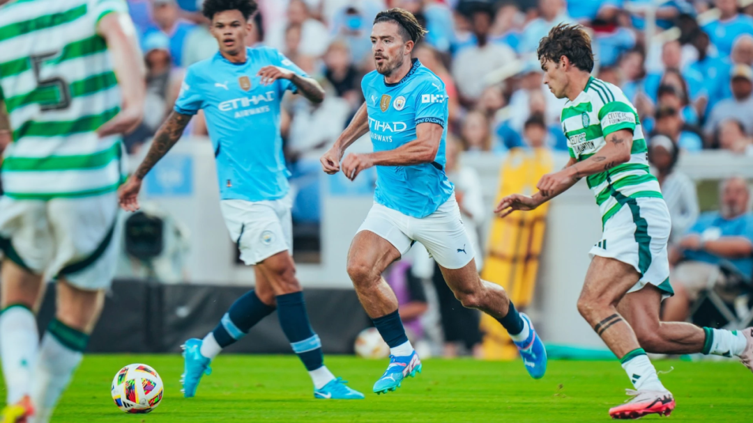 曼城再度击败凯尔特人,领先 曼城再度击败凯尔特人,领先