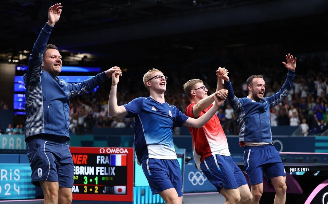 包含波兰队完胜法国队，张本智和扛起全队的词条